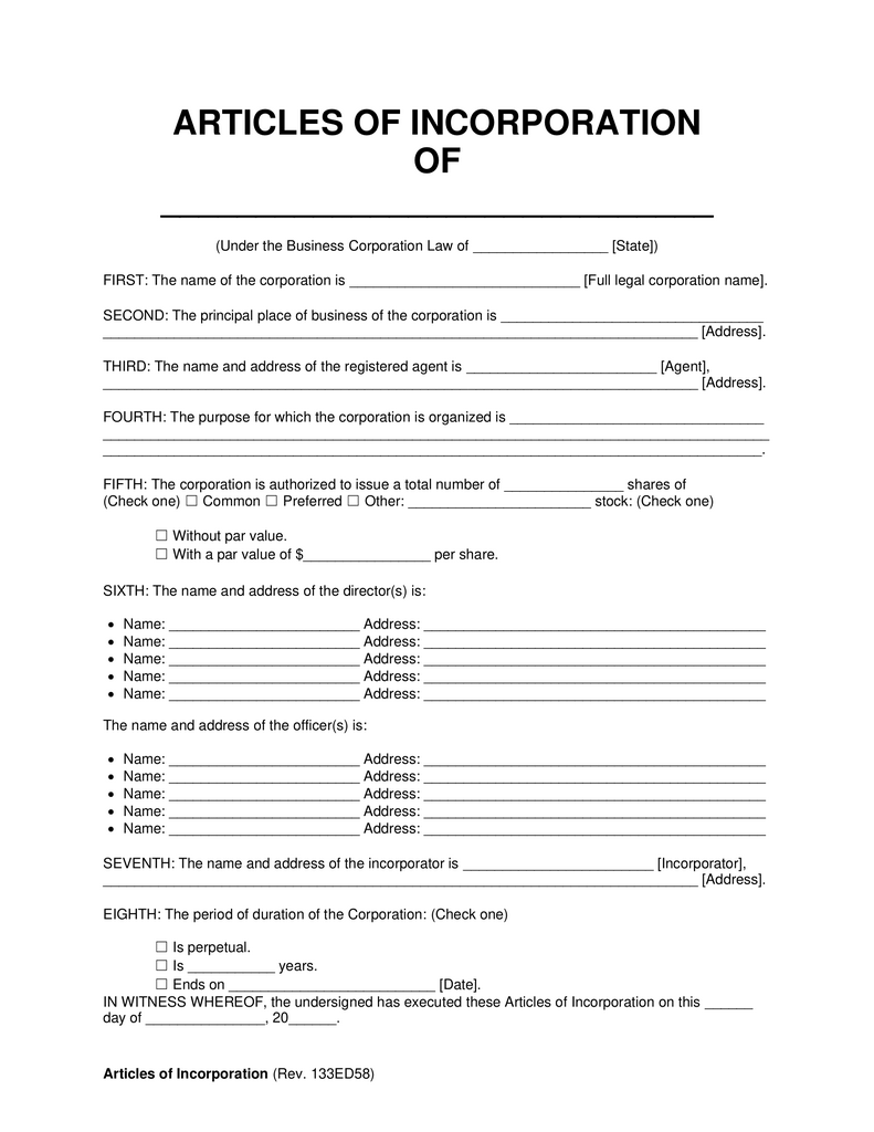 How to Obtain Secretary of State Articles of Consolidation